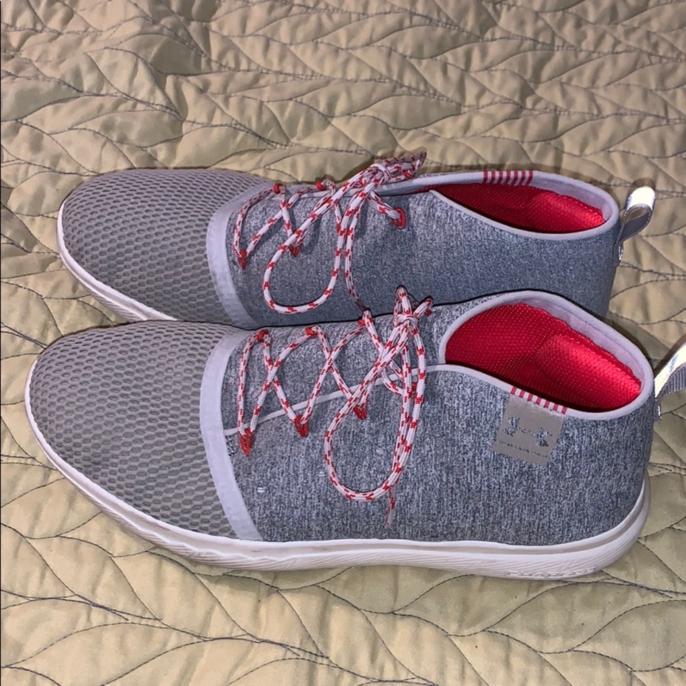 Gray casual Under Armour Court Shoes